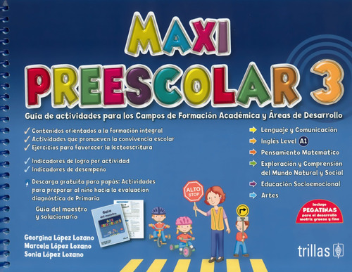 Guía Maxi Preescolar 3 - Georgina López Lozano - Trillas