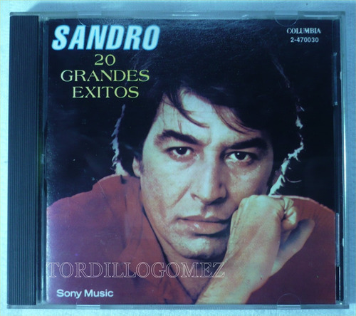 Cd Sandro  20 Grandes Exitos 1991 