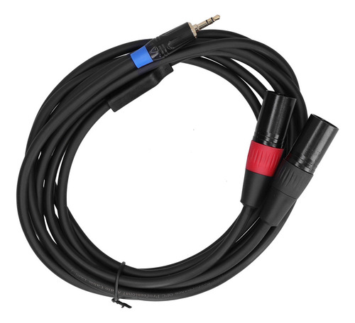 Amb Conector De Áudio Estéreo Macho De 3,5 Mm Para 2 Xlr