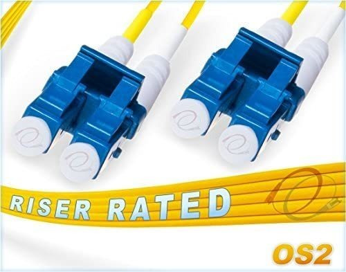 Fibercablesdirect - Cable De Fibra Optica De 9.8 Ft Os2 Lc