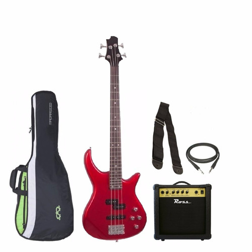 Combo Bajo Eléctrico Texas T.ibanez + Amplificador 15w + Acc