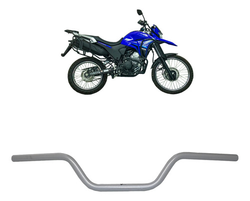 Guidão Yamaha Lander 250 Modelo Original 2019 A 2023 Prata