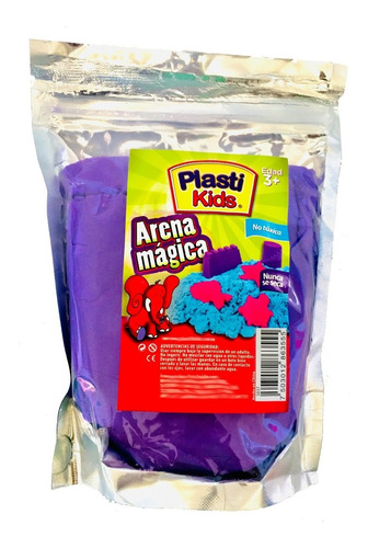 Arena Mágica Plastikids - Paquete Con 4 Bolsas De 1kg