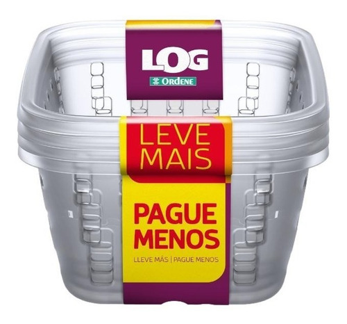 Jogo Cestos Organizadores Ordene 1,4l Branco Leve 4 3 Pague