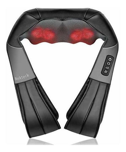 Shiatsu Neck And Back Massager With Soothing Heat, Nekteck E