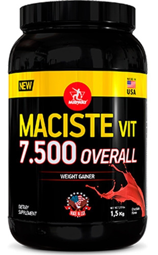 Maciste Vit Overall 7500 - 1,5kg - Midway Chocolate