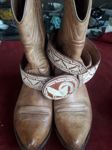 Botas Loblan #43 Y Cinto Bordado 70$ Maracay