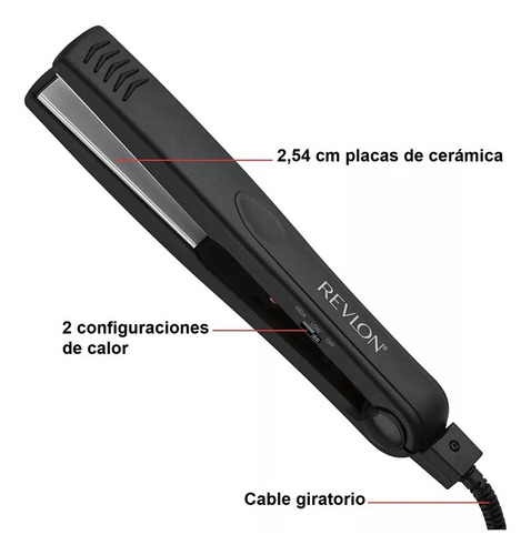 Plancha Revlon Ultra Straigth Ceramic Flat Iron 1