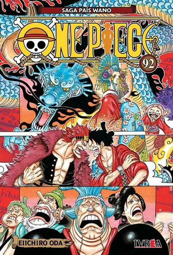 One Piece Vol 92 Saga Pais Wano - Eiichiro Oda - Libro Nuevo