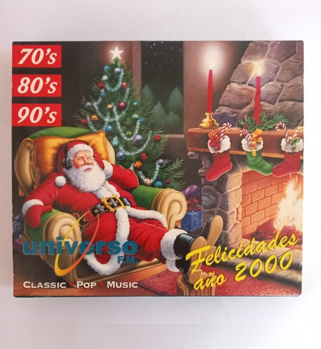 Radio Universo Navidad Felicidades Año 2000. 3 Cds