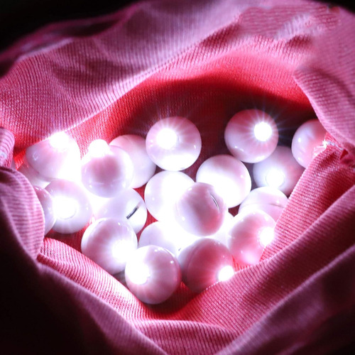 Luz Led Globo Redondo Blanco 100 Unids/lote