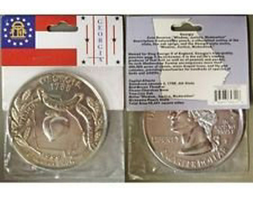 Articulo Para Broma - Georgia State Quarter Fake Jumbo Moned
