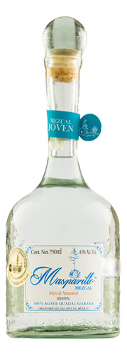 Mezcal Artesanal Masparillo Joven 750 Ml