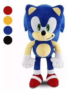 Peluche Sonic 30 Cm Alto Perfecto Regalo