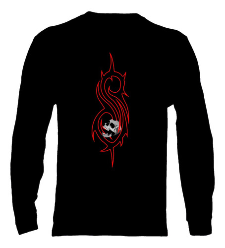 Polera Manga Larga Slipknot - Ver 20 - Simbolo