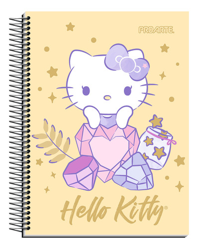 Cuaderno Hello Kitty 150 Hojas 20,5 X 28 Cms 7mm Matematica