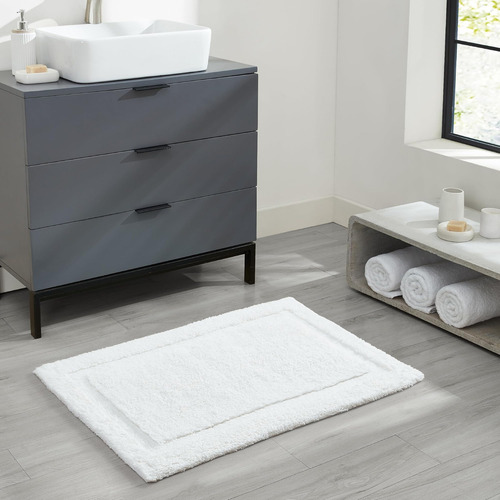 Jean Pierre New York Lydia Border 100% Algodón Mat De Baño