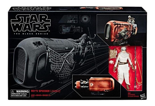 Star Wars Black Series Figura Rey's Speeder 6 Pulgadas