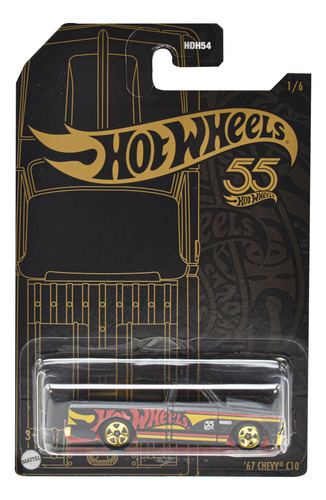 Hot Wheels 55 Aniversario 67 Chevy C10 1:64 Mattel Cd