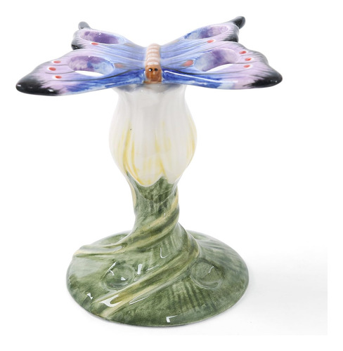 Juego De Accesorios De Baño De Cerámica De Mariposa Bailarin
