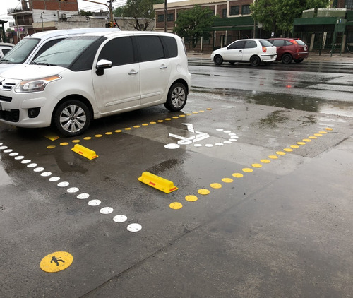 Kit Demarcación Linea Estacionamiento - Punto Y Tacha