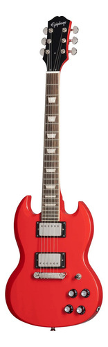 Guitarra Electrica EpiPhone Power Players Sg Lava Red Color Rojo