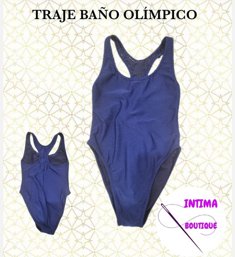 Traje De Baño Olímpico Para Natación 