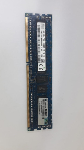 Imagem 1 de 1 de Memória Hp 8gb Ddr3 1600mhz 1rx4 Ecc Reg 1.35v 731656-081
