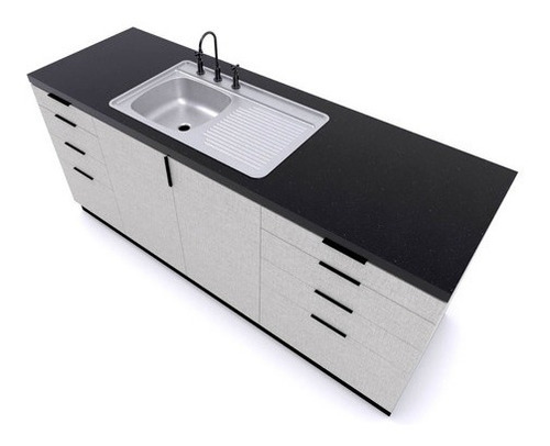 Imagen 2 de 8 de Lavaplatos Sobreponer 800x500 Combinación Derecho Splendid