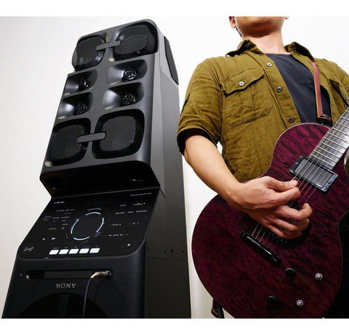 Minicomponente Sony Mhc-v90dw Negro 2400w Bluetooth