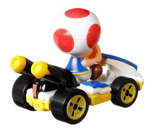Hot Wheels Mario Kart Toad Standard Kart Gjh63 Mattel