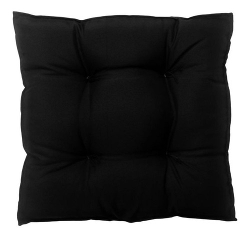 Almofada Para Cadeira 45x45cm - Preto