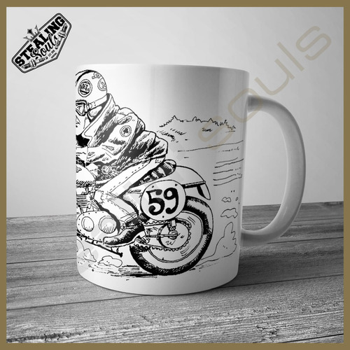 Taza | Hot Rat / Rod #201 | Mooneyes / Rat Fink / Clay Smith