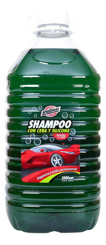 Shampoo Con Cera Y Silicona Para Auto Speedway X 5 Lts