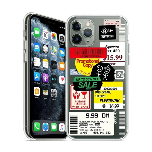 Funda Ticket Advisory Para iPhone 12/12pro 