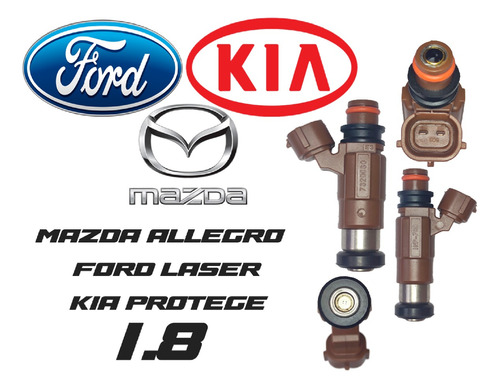 Inyector Gasolina Mazda Allegro Ford Laser Kia Protege 1.8