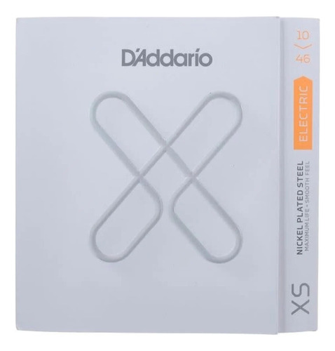 Set Cuerdas D'addario Xs Nickel Steel 10-46 Para Eléctrica