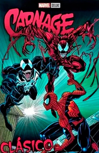 Carnage Clasico Marvel Deluxe Comics Mexico Smash