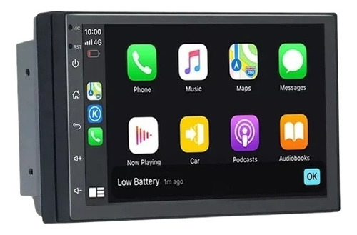 2+32g 7 Pulgadas Doble Din Android Coche Estéreo Con Carplay