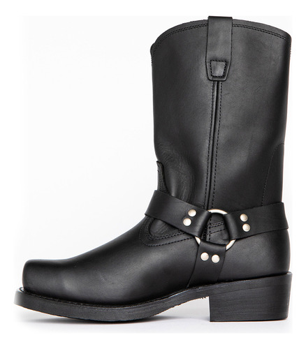 Botas Vaqueras Con Suela De Tacón De Madera Con Un Grosor Cu