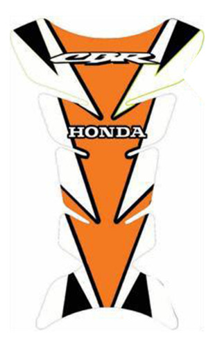 Protector De Tanque Para Motocicleta Honda Cbr Naranja