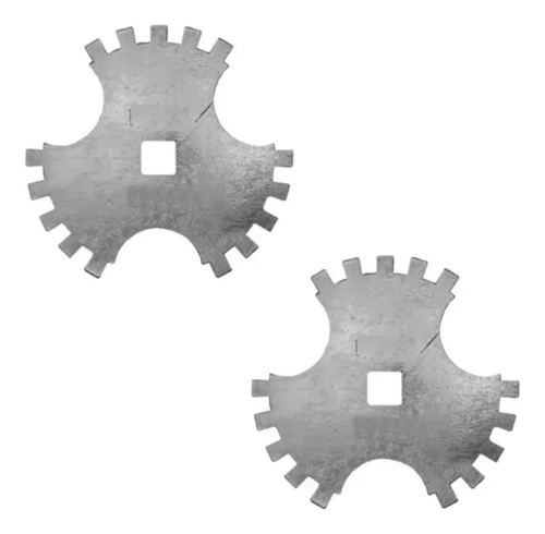 2 Chaves De 24 Garras Para Porca Do Diferencial - Kitest