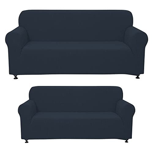 Juego De 3 Fundas De Sofá, Loveseat Y Sillón, Ajuste ...