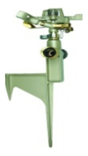 Aspersor Impacto Con Soporte Aluminio 360 Grados