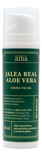 Crema Facial Jalea Real Aloe Vera 50ml Nutre Hidrata Delalba Tipo De Piel Todo Tipo De Piel