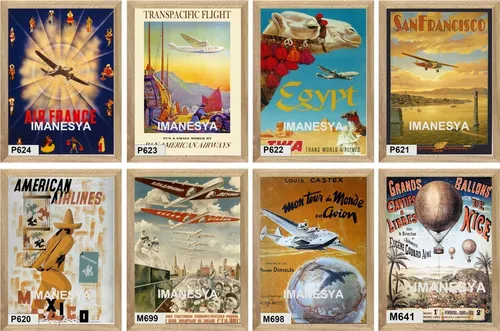 Aviones , Publicidad, Cuadro, Poster, Afiche P632
