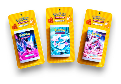 Mini Cartas Pokemon Coleccionables