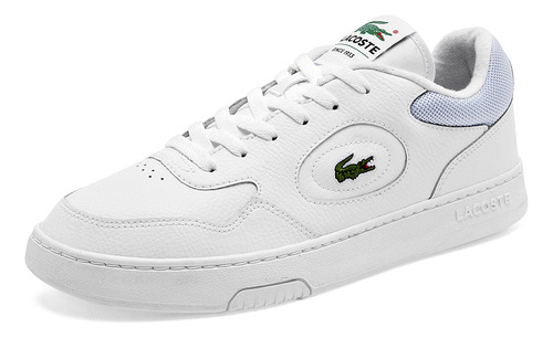 Tenis Hombre Lacoste 749sma0051-1t3 Blanco Azul