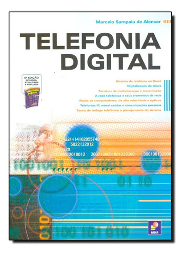 Telefonia Digital, De Marcelo Sampaio De Alencar. Editora Érica - Sob Demanda Em Português