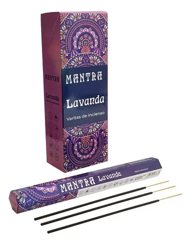 comprar Sahumerios Mantra Hexagonal X6 Unidades - Orunmila Fragancia Lavanda
